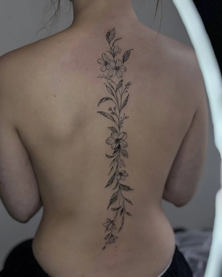 Flores, coluna